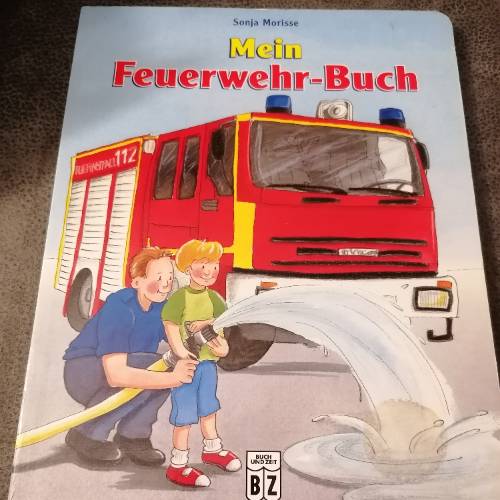 Mein Feuerwehr-Buch, zu finden beim Stand 69 am Standort Flohkids Hamburg West