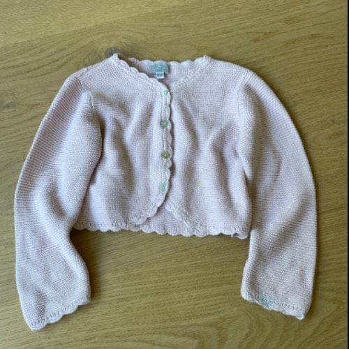 Strickjacke Cyrillus rosa  Größe: 92, zu finden beim Stand 31 am Standort Flohkids Hamburg West