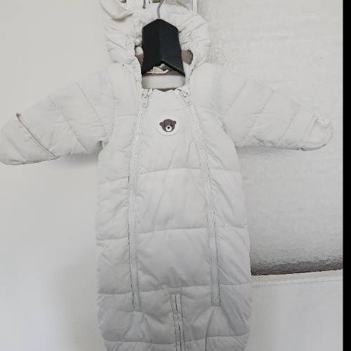 H&M Schneeanzug weis  Größe: 50/56, zu finden beim Stand 159 am Standort Flohkids Hamburg West