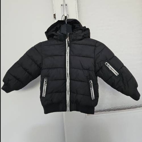 H&M Jacke schwarz  Größe: 98, zu finden beim Stand 159 am Standort Flohkids Hamburg West