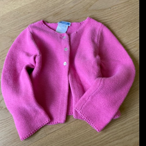 Jacadi Strickjacke pink  Größe: 88, zu finden beim Stand 31 am Standort Flohkids Hamburg West