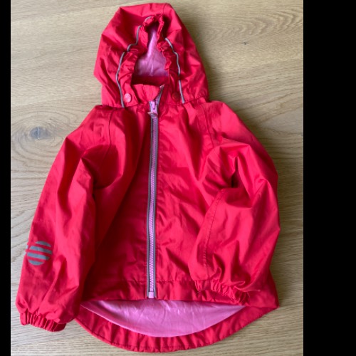 Minymo Regenjacke rot  Größe: 80, zu finden beim Stand 31 am Standort Flohkids Hamburg West