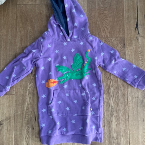 Frugi Hoodie  Größe: 116/122 lila , zu finden beim Stand 141 am Standort Flohkids Hamburg West