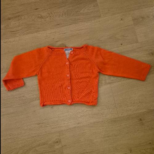 Jacadi Strickjacke Apricot Gr., zu finden beim Stand 4 am Standort Flohkids Hamburg West