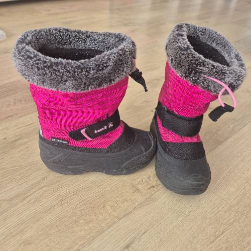 Kamik Winterstiefel  Größe: 27 pink, zu finden beim Stand 4 am Standort Flohkids Hamburg West