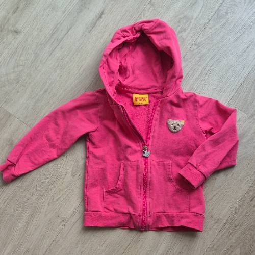 Steiff Sweatjacke  Größe: 92 pink, zu finden beim Stand 4 am Standort Flohkids Hamburg West