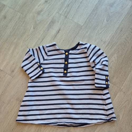 Petit Bateau Kleid  Größe: 18 M , zu finden beim Stand 4 am Standort Flohkids Hamburg West