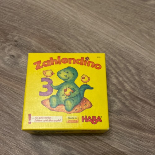 Haba Spiel dino , zu finden beim Stand 164 am Standort Flohkids Hamburg West