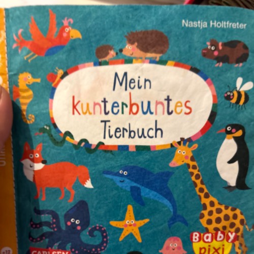 Mein kunterbuntes Tierbuch , zu finden beim Stand 24 am Standort Flohkids Hamburg West