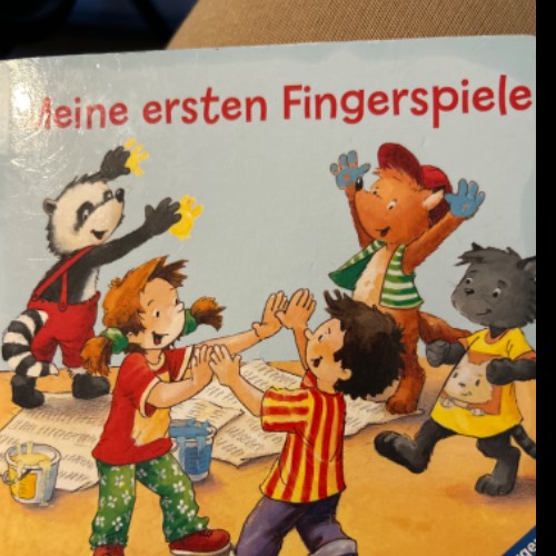 Fingerspiele Buch , zu finden beim Stand 24 am Standort Flohkids Hamburg West