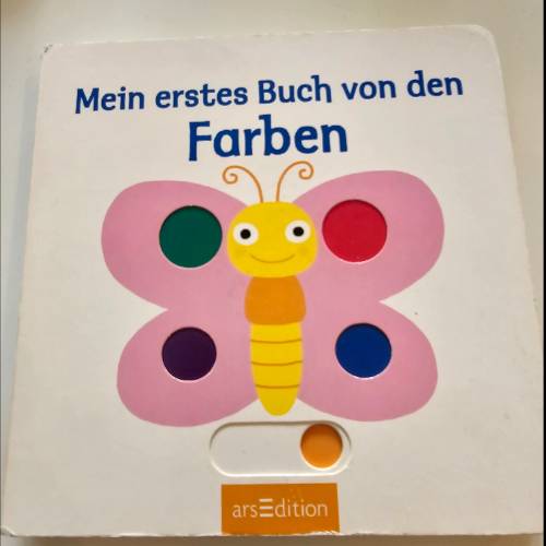 Mein erstes Buch von den Farbe, zu finden beim Stand 36 am Standort Flohkids Hamburg West