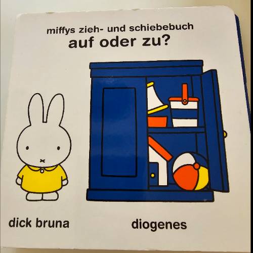 Miffy auf oder zu Buch , zu finden beim Stand 36 am Standort Flohkids Hamburg West