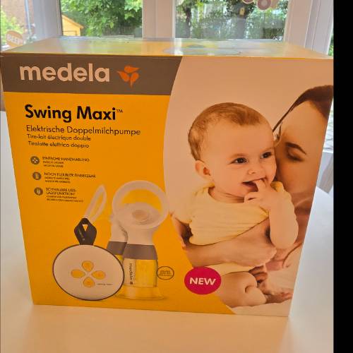 Medela Swing Maxi Pumpe neu, zu finden beim Stand 36 am Standort Flohkids Hamburg West