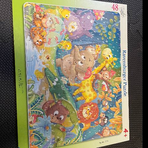 Ravensburger Puzzle Tiere  Größe: 48 T, zu finden beim Stand 65 am Standort Flohkids Hamburg West