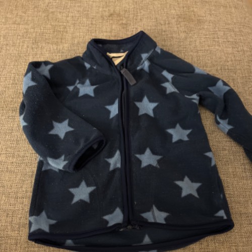 Fleece Jacke  Größe: 74 blau sterne @, zu finden beim Stand 32 am Standort Flohkids Hamburg West