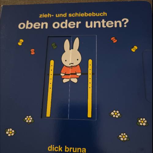 Miffi oben oder unten Buch , zu finden beim Stand 36 am Standort Flohkids Hamburg West