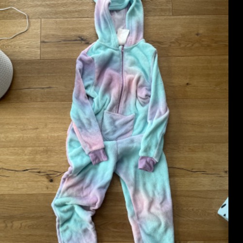 H&M Kostüm Einhorn Fleece  Größe: 134, zu finden beim Stand 19 am Standort Flohkids Hamburg West