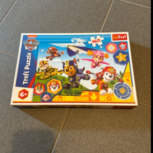  Paw Patrol Puzzle  Größe: 160 Teile, zu finden beim Stand 155 am Standort Flohkids Hamburg West